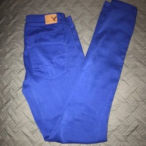 American eagle jeggings super stretch size 0